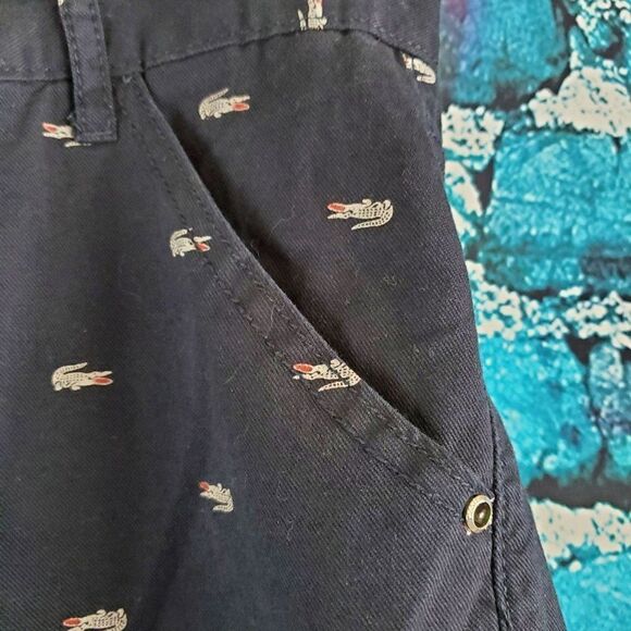 Jeans Fashion Alligator/Crocodile Print Casual Shorts Men's 42 - Picture 3 of 5